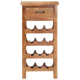 Wijnkast 40x30x80 cm massief acaciahout  2