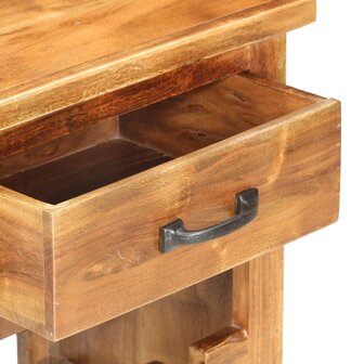 Wijnkast 40x30x80 cm massief acaciahout  4