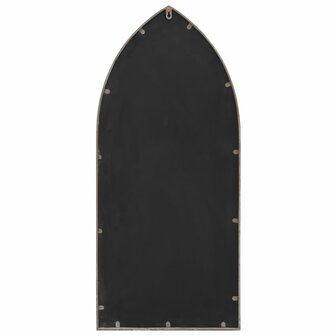 Tuinspiegel 100x45 cm ijzer zandkleurig 4