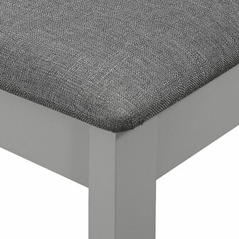 3-delige Eethoek MDF grijs 12