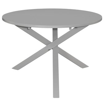 5-delige Eethoek MDF grijs 2