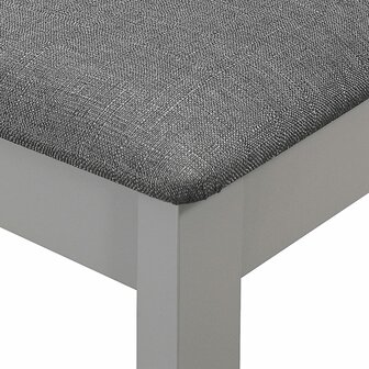 5-delige Eethoek MDF grijs 10
