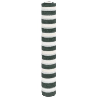 Privacynet 150 g/m&sup2; 1x10 m HDPE groen en wit 1