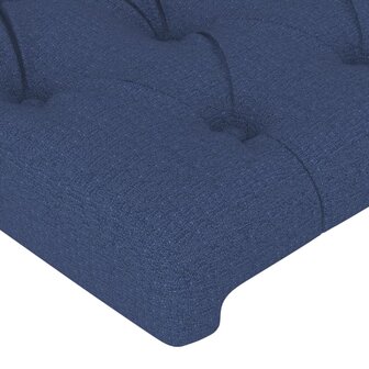 Hoofdbord 80x7x78/88 cm stof blauw 4