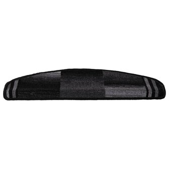 Trapmatten zelfklevend 5 st 65x21x4 cm zwart en grijs 4