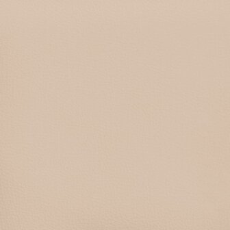 Hoofdborden 4 st 90x5x78/88 cm kunstleer cappuccinokleurig 7