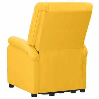 Sta-op-stoel stof geel 5