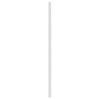 Hoofdbord 90 cm metaal wit 5