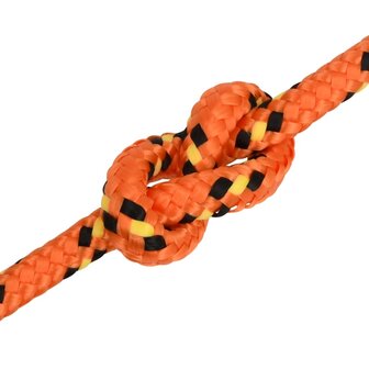 Boottouw 10 mm 25 m polypropyleen oranje 5
