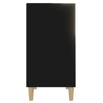 Dressoir 57x35x70 cm bewerkt hout zwart 5