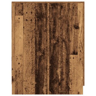 Wasmachinekast 70,5x71,5x91,5 cm oud houtkleurig 5