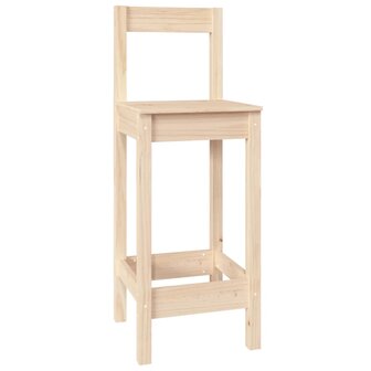 7-delige Barset massief grenenhout 4