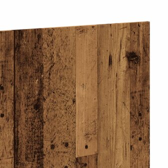 Hoofdeinde 200x1,5x80 cm bewerkt hout oud houtkleurig 5