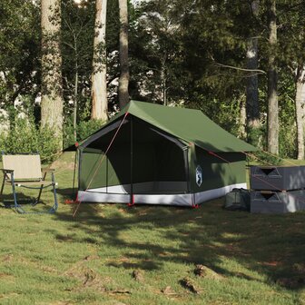 Tent 2-persoons waterdicht olijfgroen 3