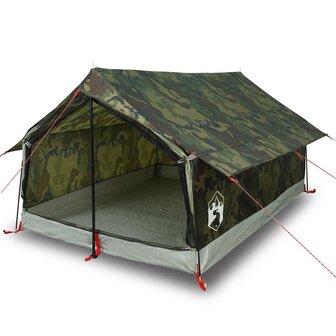 Tent 2-persoons waterdicht camouflage 2