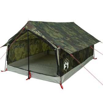 Tent 2-persoons waterdicht camouflage 4