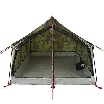 Tent 2-persoons waterdicht camouflage 6