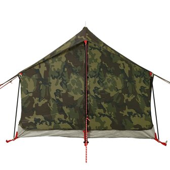 Tent 2-persoons waterdicht camouflage 7