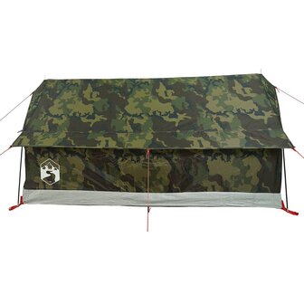 Tent 2-persoons waterdicht camouflage 8