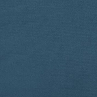 Hoofdbord 80x7x78/88 cm fluweel donkerblauw 7