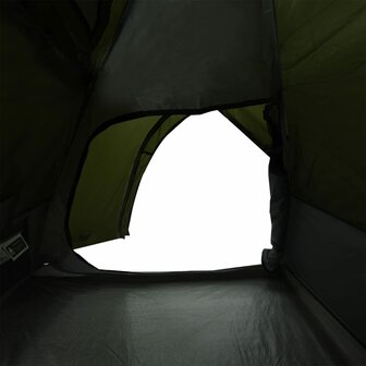 Koepeltent 2-persoons waterdicht olijfgroen 10
