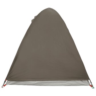Koepeltent 2-persoons waterdicht bruin 9