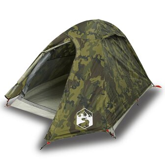 Koepeltent 2-persoons waterdicht camouflage 2