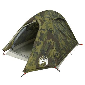 Koepeltent 2-persoons waterdicht camouflage 4