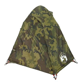 Koepeltent 2-persoons waterdicht camouflage 7