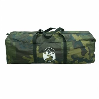 Koepeltent 2-persoons waterdicht camouflage 12