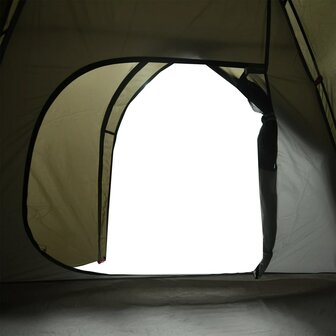 Koepeltent 3-persoons waterdicht bruin 10