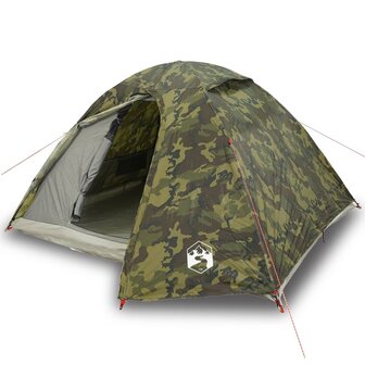 Koepeltent 3-persoons waterdicht camouflage 2