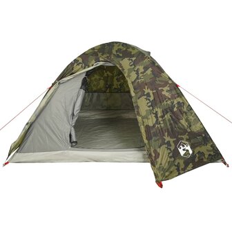 Koepeltent 3-persoons waterdicht camouflage 6