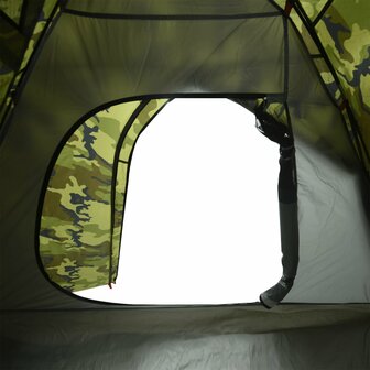 Koepeltent 3-persoons waterdicht camouflage 10