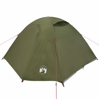 Koepeltent 4-persoons waterdicht olijfgroen 5