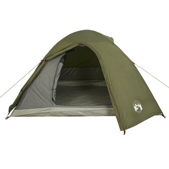 Koepeltent 4-persoons waterdicht olijfgroen 6