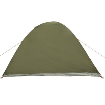 Koepeltent 4-persoons waterdicht olijfgroen 9