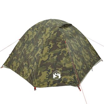 Koepeltent 4-persoons waterdicht camouflage 5