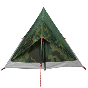 Tent 2-persoons waterdicht camouflage 9