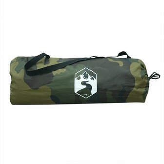 Tent 2-persoons waterdicht camouflage 12