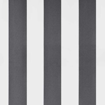 Luifel automatisch uittrekbaar 600x300 cm antracietkleur en wit 10
