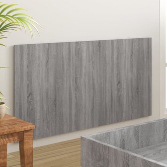 Hoofdbord 160x1,5x80 cm bewerkt hout grijs sonoma eikenkleurig 4