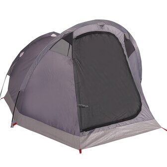 Tunneltent 3-persoons waterdicht bruin 10