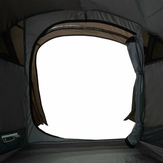 Tunneltent 3-persoons waterdicht bruin 11