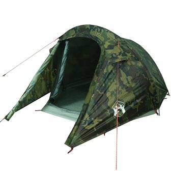 Tunneltent 3-persoons waterdicht camouflage 4