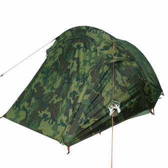 Tunneltent 3-persoons waterdicht camouflage 5