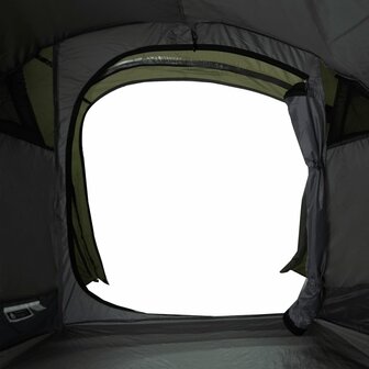 Tunneltent 2-persoons waterdicht olijfgroen 11