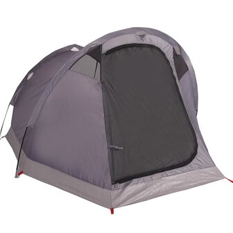 Tunneltent 2-persoons waterdicht bruin 10