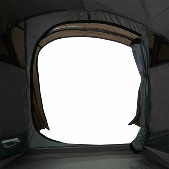 Tunneltent 2-persoons waterdicht bruin 11