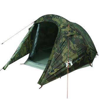 Tunneltent 2-persoons waterdicht camouflage 4